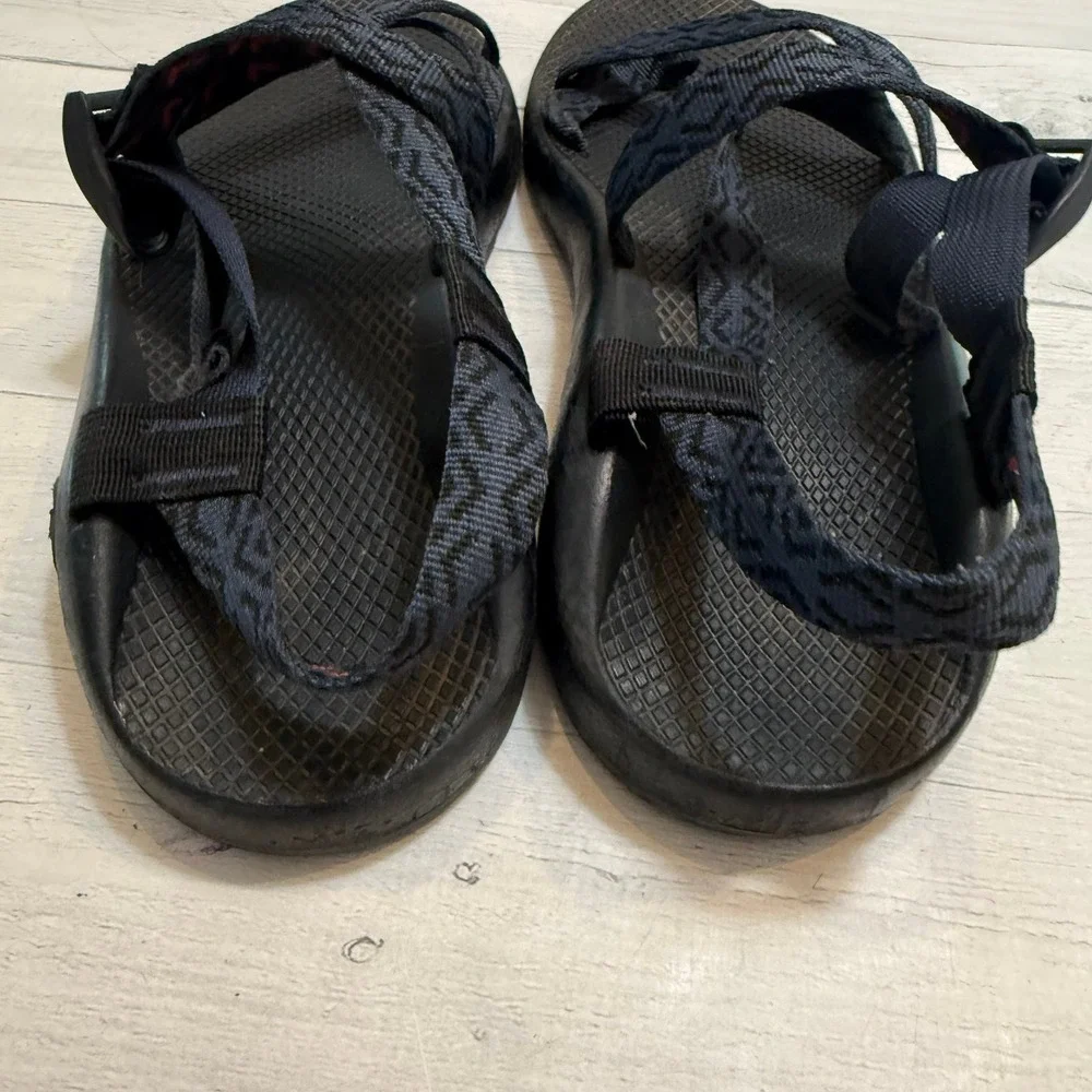Chaco mens Z2 classic sports sandal blue black size 12‎